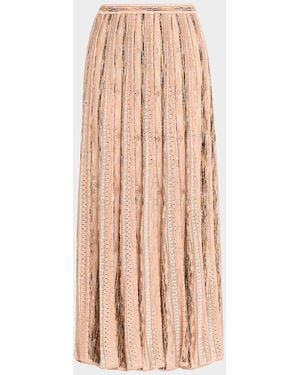 Ulla Johnson Clio Knit Midi Skirt - Natural