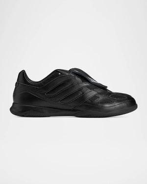 Y-3 Apos;S Predator Precision Leather Sneakers - Black