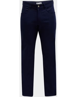 Peter Millar Eb66 5-pocket Performance Pants - Blue