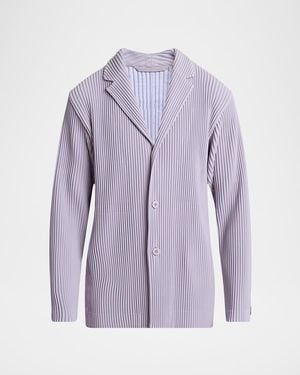 Purple Homme Plissé Issey Miyake Jackets for Men | Lyst