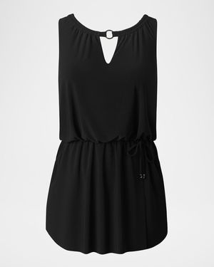 Magicsuit Solid Effie One-Piece Swim Dress - Black