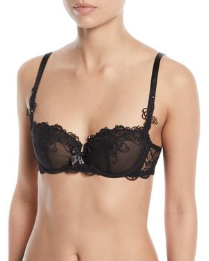 Lise Charmel Soir De Venise Lace Demi Bra - Black