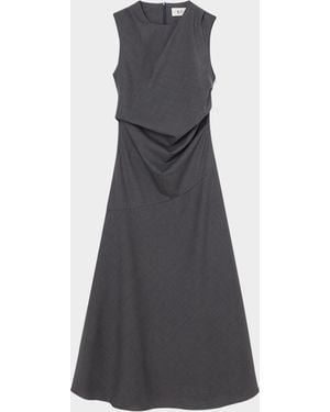 Rohe Sleeveless Twisted Maxi Dress - Gray