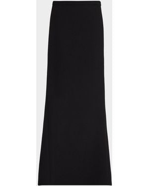 Emanuel Ungaro Sammy Fluted Maxi Skirt - Black