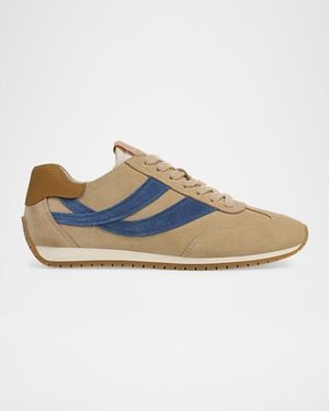 Vince Oasis Suede Runner Sneakers - Blue
