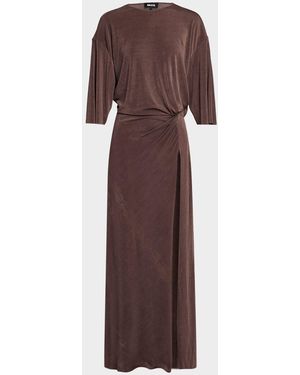 SER.O.YA Laina Maxi Dress - Brown