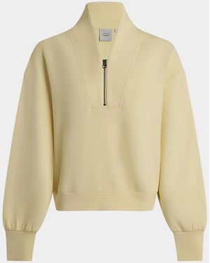 Varley Davidson Partial-Zip Sweatshirt - Natural