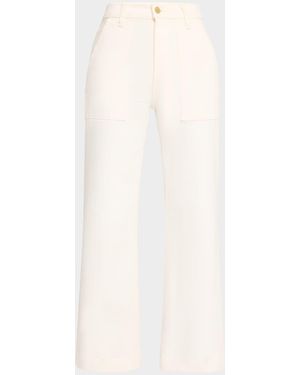 Ramy Brook Clifford Wide-Leg Jeans - White