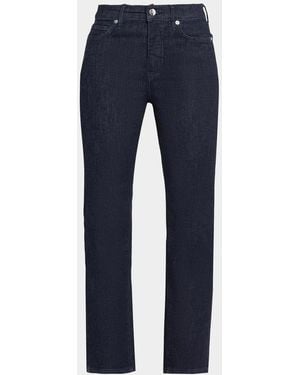 Veronica Beard Milla Slim Straight Jeans - Blue
