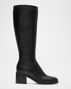 La Canadienne Jack Leather Knee High Boots - Black