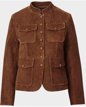 Rag & Bone Mercer Suede Blazer - Brown