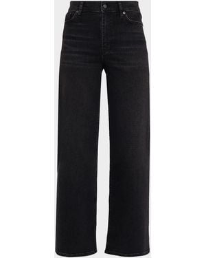FRAME Le Slim Palazzo Jeans - Black