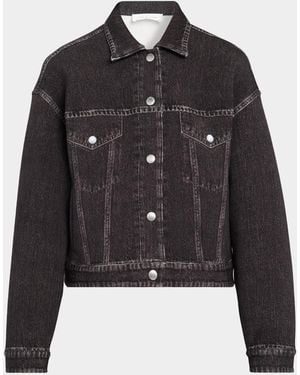 Rag & Bone Miramar Mallow Trucker Jacket - Black