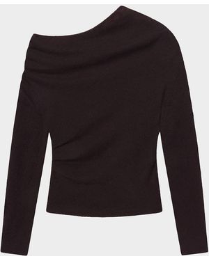 A.L.C. Freya Brushed Alpaca Sweater - Black