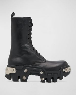 Balenciaga lace up boots 2025