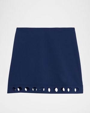 Shan Billy Rose Swim Skirt - Blue