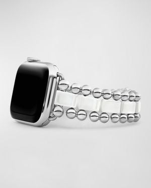 Lagos Smart Caviar 38mm Apple Watch Bracelet - Metallic