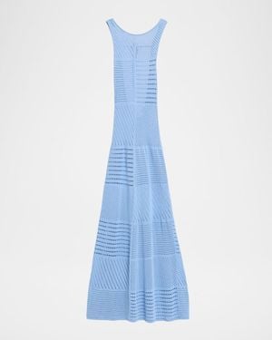Solid & Striped The Morenzo Maxi Dress Coverup - Blue