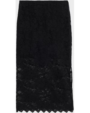 Generation Love Kiera Lace Midi Skirt - Black
