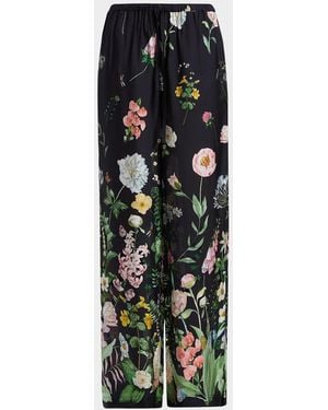 Cara Cara Printed Drawstring Pants - Multicolor