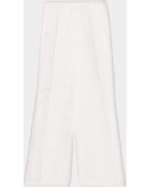 Libertine Porcelain Garden Straight-Leg Pants - White