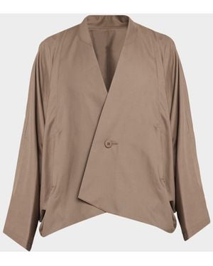 IM MEN Apos;S Swing One-Button Jacket - Brown