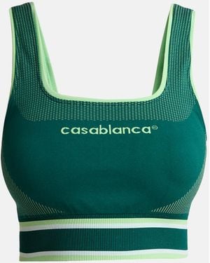 CASABLANCA Seamless Bralette - Green