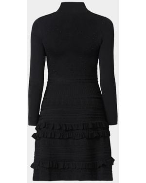 Shoshanna Joie Embellished Mini Dress - Black