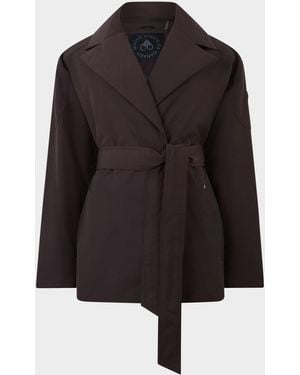 Moose Knuckles Lonsdale Short Wrap Jacket - Brown