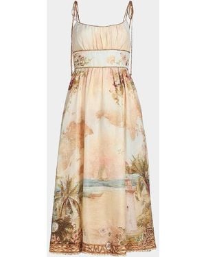 Zimmermann Mahon Picnic Dress - Natural