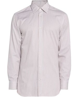 dunhill Apos;S Cotton Pinstripe Modern-Fit Sport Shirt - Gray