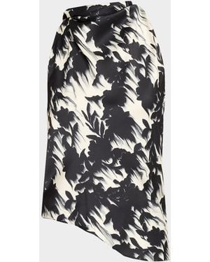 Marques & apos;Almeida Floral Cowl-Neck Top - White