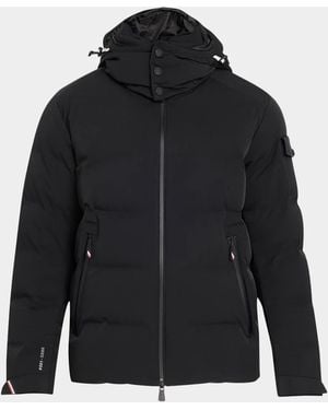 Moncler Apos;S Montgetech Hooded Puffer Jacket - Black