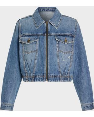 Ramy Brook Jannah Denim Jacket - Blue