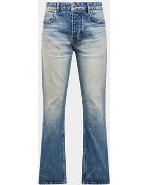 Ksubi Apos;S Bronko Portland Faded Bootcut Jeans - Blue