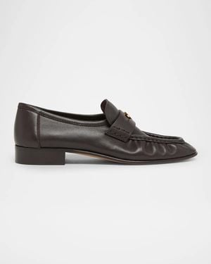 Chloé Letti Penny Loafers - Black
