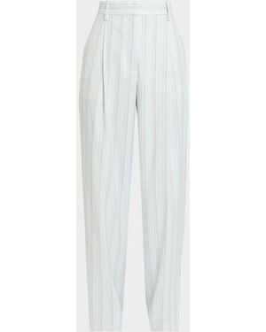 A.L.C. Winston Linen Pants - White