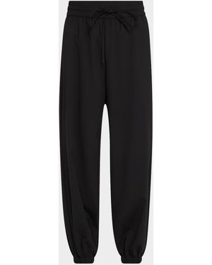 Co. Drawstring Ankle Jogger Pants - Black