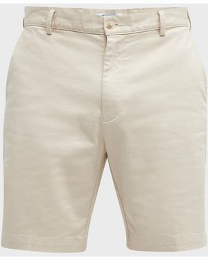 Peter Millar Apos;S Pilot Flat Front Shorts - Natural
