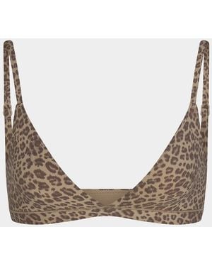 Skims Fits Everybody Crossover Bralette - Natural