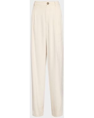 A.L.C. Tommy Wide-Leg Pants - Natural