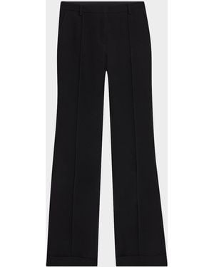 A.L.C. Max Cuffed Straight-Leg Pants - Black