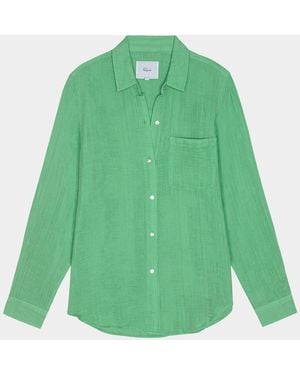 Rails Ellis Button-Front Shirt - Green