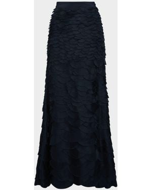 Twp Everlasting Love Silk Organza Skirt - Blue