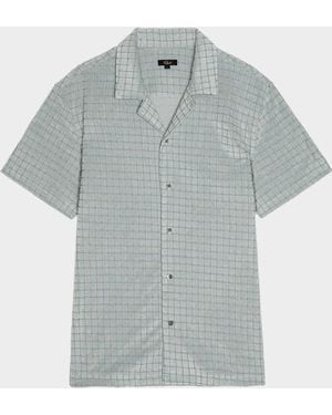 Rails Maverick Terry Short-Sleeve Shirt - Gray