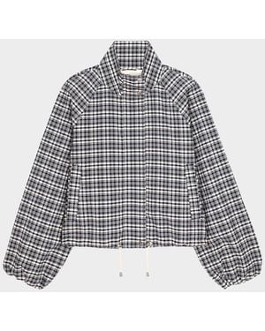 Rails Blake Plaid Jacket - Gray