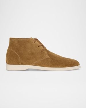 Paul Stuart Apos;S Hans Suede Chukka Boots - Natural