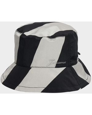 Jacquemus Apos;S Le Bob Baluchon Nylon Bucket Hat - Black