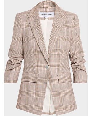 Veronica Beard Clayton Dickey Jacket - Natural
