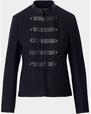 Rag & Bone Mercer Regalia Wool Blazer - Blue